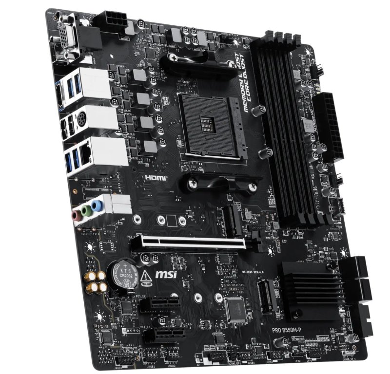 MSI PRO B550M-P / AM4 / mATX - obrázek č. 2