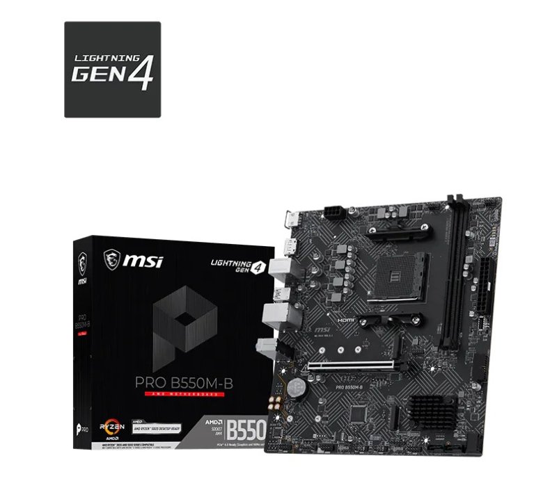 MSI PRO B550M-B / AM4 / mATX - obrázek produktu