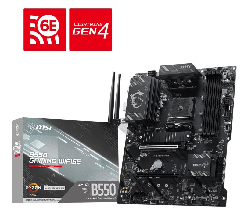 MSI B550 GAMING WIFI6E / AM4 / ATX - obrázek produktu