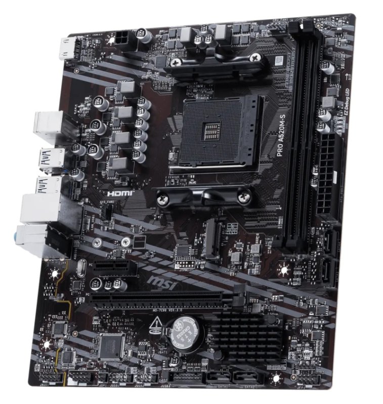 MSI PRO A520M-S / AM4 / mATX - obrázek č. 2