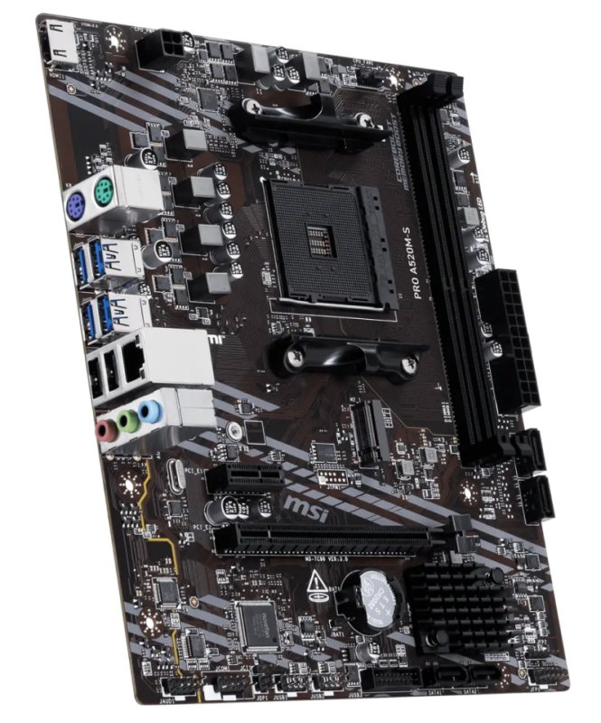MSI PRO A520M-S / AM4 / mATX - obrázek č. 3