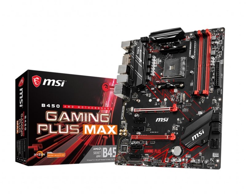 MSI B450 GAMING PLUS MAX - obrázek č. 4