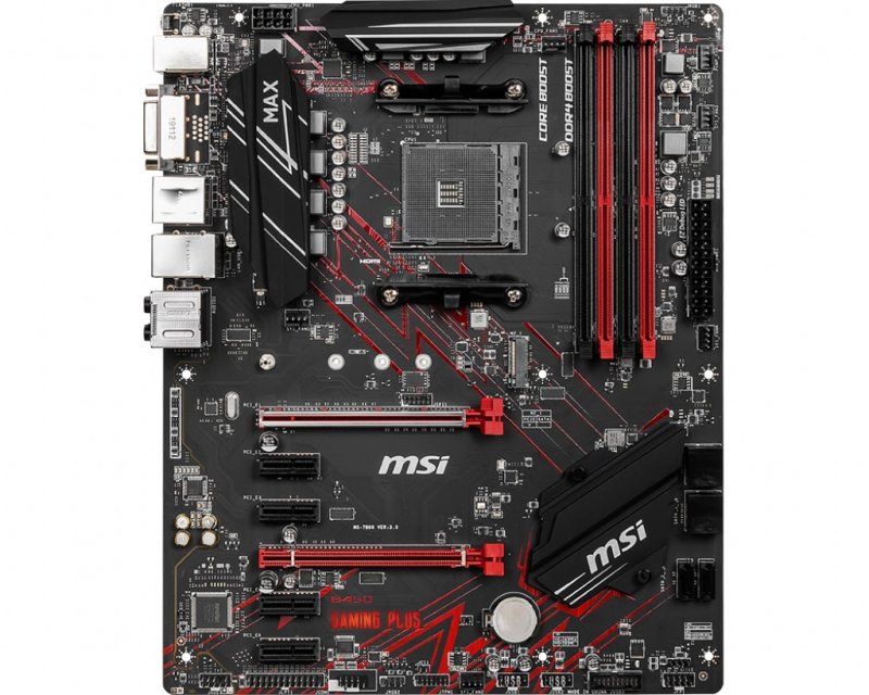 MSI B450 GAMING PLUS MAX - obrázek č. 1