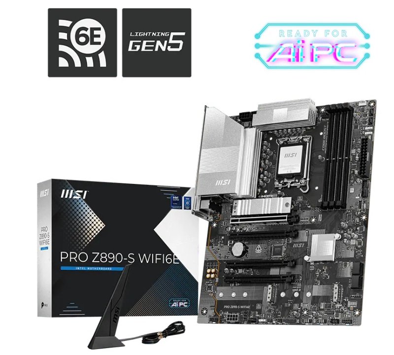 PRO Z890-S WIFI6E / LGA 1851 / ATX - obrázek produktu