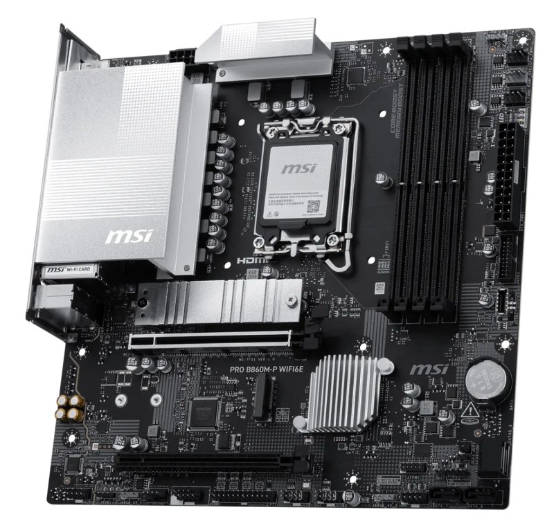 MSI PRO B860M-P WIFI6E / LGA 1851 / mATX - obrázek č. 4
