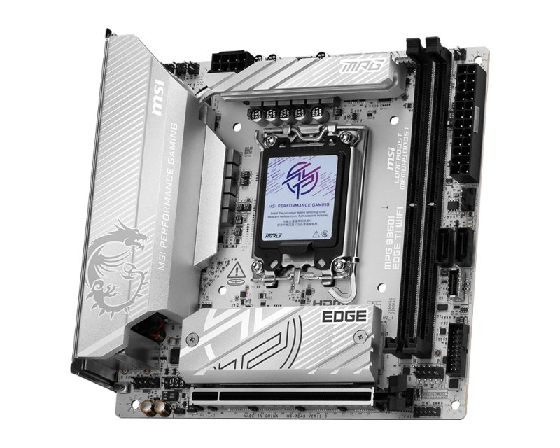 MSI MPG B860I EDGE TI WIFI / LGA 1851 / mITX - obrázek č. 1