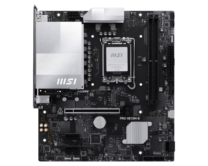MSI PRO H810M-B / LGA 1851 / mATX - obrázek č. 2