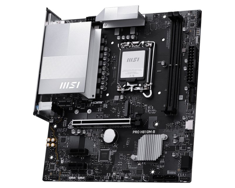 MSI PRO H810M-B / LGA 1851 / mATX - obrázek č. 1