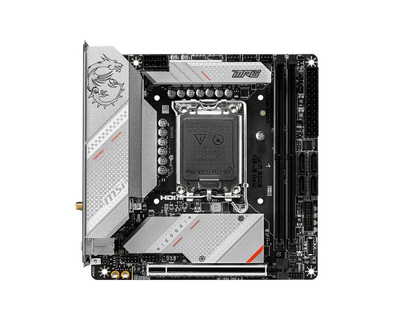 MSI MPG B760I EDGE WIFI / LGA 1700 / mITX - obrázek č. 2