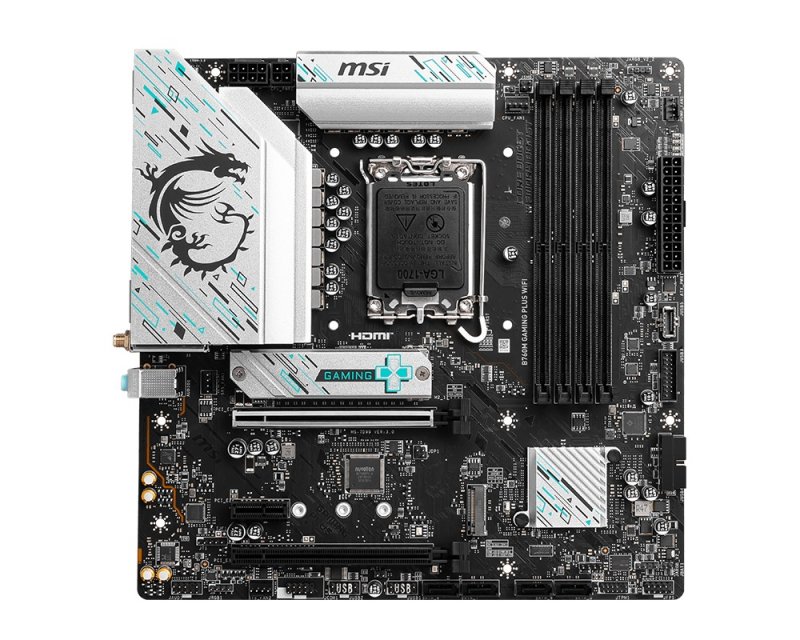 MSI B760M GAMING PLUS WIFI / LGA 1700 / mATX - obrázek č. 2