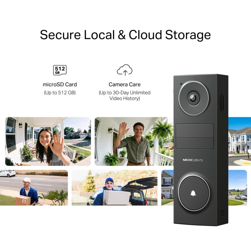 Mercusys MD210 Battery Video Doorbell - obrázek č. 11