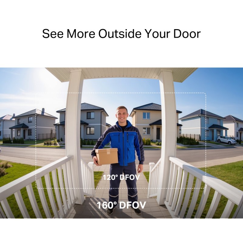 Mercusys MD210 Battery Video Doorbell - obrázek č. 7