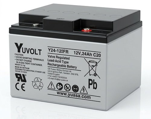 Yuasa YUVOLT Y24-12FR VdS (12V, 24Ah, M5) - obrázek produktu