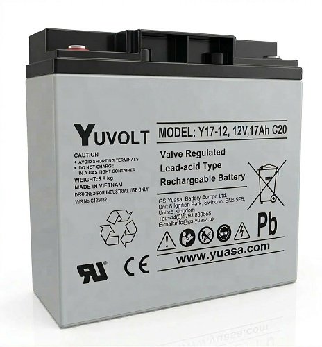 Yuasa YUVOLT Y17-12FR M5 VdS (12V, 17Ah) - obrázek produktu