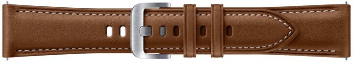 Samsung Stitch Leather Band (20mm, S/ M) Brown - obrázek č. 1