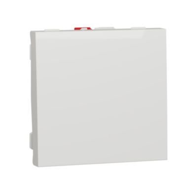 Unica spínač 1 2-modulový Bílý - obrázek produktu