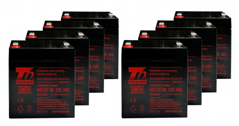 T6 Power RBC43, RBC152 - battery KIT - obrázek produktu