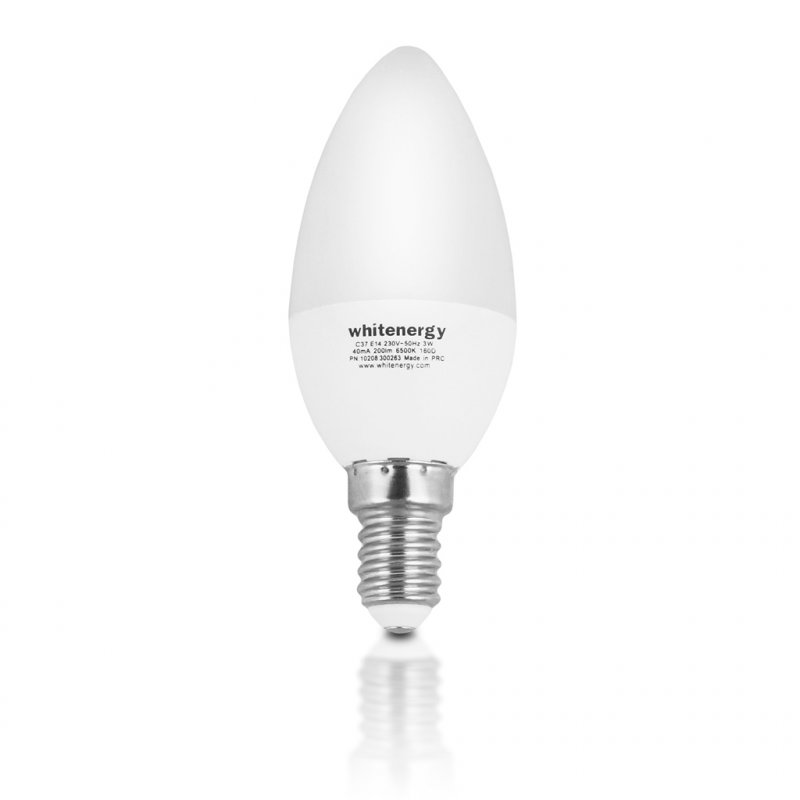 WE LED žárovka SMD2835 C37 E14 3W teplá bílá - obrázek produktu