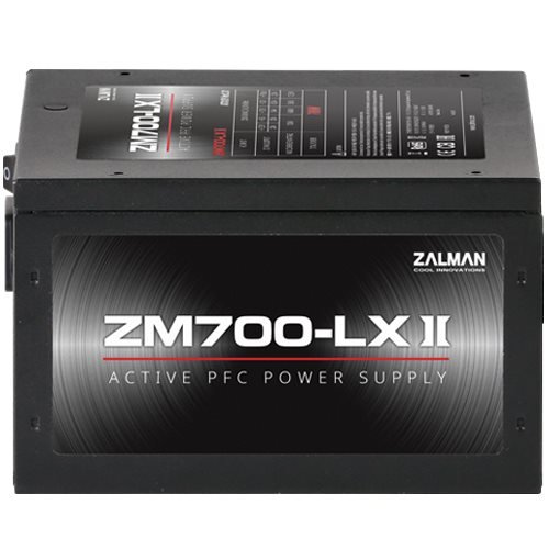 Zdroj Zalman ZM700-LXII 700W eff. 85% ATX12V v2.31 Active PFC 12cm fan - obrázek č. 2