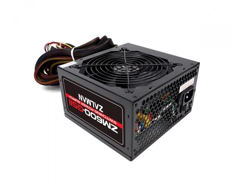 Zdroj Zalman ZM600-GSII 600W 80+ ATX12V 2.3 aPFC 12cm fan - obrázek produktu