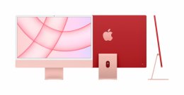 Apple iMac/ 24"/ 4480 x 2520/ M1/ 8GB/ 256GB SSD/ M1/ Big Sur/ Pink/ 1R  (MGPM3SL/A)