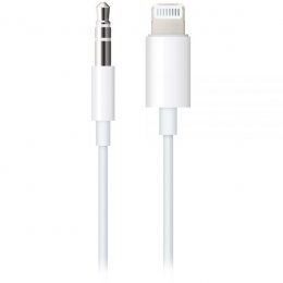 Lightning to 3.5mm Audio Cable - White /  SK  (MXK22ZM/A)