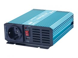 Měnič napětí Carspa P400U-242 24V/ 230V+USB 400W, čistá sinus  (P400U-242)