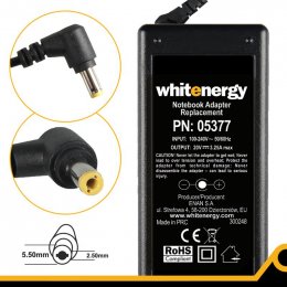 Whitenergy napájecí zdroj 20V/ 3.25A 65W konektor 5.5x2.5mm  (05377)
