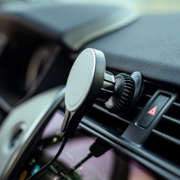 Car charger 15W MagSafe 1,5m + 40W - černý  (ERPWMAC15BK-BNDL)