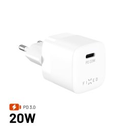 FIXED Nabíječka s USB-C , 20W  (FIXC20M2-C-WH)