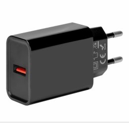 OBAL:ME Cestovní Nabíječka USB-A 18W Black  (8596311218811)