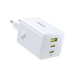 Baseus EnerFill FE11 Fast Nabíječka USB-A + USB-C + USB-C 100W Moon White  (6932172690649)