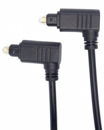 PremiumCord Kabel Toslink 90° - Toslink 90°, tloušťka kabelu:4.0mm, délka 2m  (kjtos4-2)