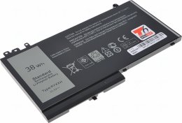 Baterie T6 Power Dell Latitude E5450, E5550, E5250, 3150, 3160, 3600mAh, 41Wh, 3cell, Li-pol  (NBDE0173)