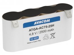 Baterie pro nůžky na plot Gardena typ ACCU 75  Ni-MH 4,8V 2500mAh  (ATGA-AC75-25H)