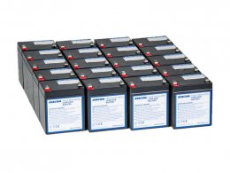 Náhradní baterie pro UPS HP Compaq R5500 XR - kit (20ks baterií)  (AVA-PBUPS-HPR5500XR-KIT)