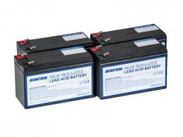 Náhradní baterie pro UPS HP Compaq T2200 XR - kit (4ks baterií)  (AVA-PBUPS-HPT2200XR-KIT)