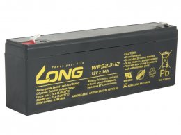LONG baterie 12V 2,3Ah F1 (WPS2.3-12)  (PBLO-12V002,3-F1A-1)