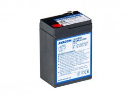 AVACOM baterie 6V 4,5Ah F1 - pro svítilny  (PBXX-6V004,5-F1A)
