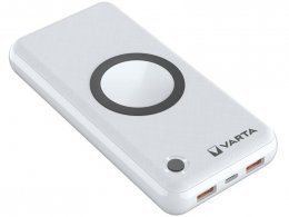Powerbanka VARTA 57909 20000mAh USB-C PD vstup a výstup, bezdrátové nabíjení Qi  (PWRB-VQI20-57909)
