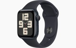 Apple Watch SE/ 40mm/ Midnight/ Sport Band/ Midnight/ -M/ L  (MR9Y3QC/A)