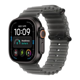 WATCH Ultra 4 49 Black TC / Tr.Black Ocean Band  (MJAY4QC/A)