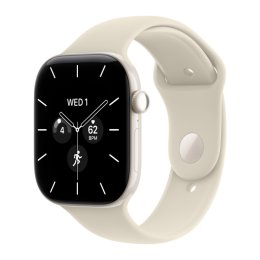 WATCH S12 Cell 46 Pearl White C.C / Sand S.B.-SM  / SK  (MJH14RK/A)