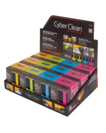 CYBERCLEAN Gaming NEW Cup 160g DISPLAY (12PCS = 3Pcs Blue + 3pcs Orange + 3pcs Green + 3pcs Pink)  (46301DISPLAY)