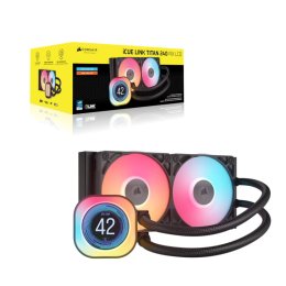 CORSAIR iCUE LINK TITAN 240 RX RGB AIO LCD, 240mm  (CW-9061022-WW)