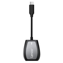 Lexar Professional USB-C™ Dual-Slot Reade  (LRW470U-RNHNG)