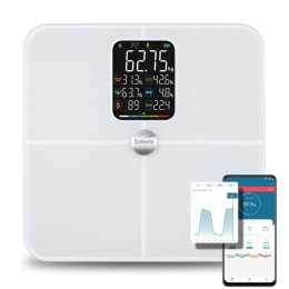 Salente BodyFit, chytrá osobní diagnostická fitness váha, Bluetooth, bílá  (BODYFIT-WH)