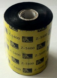 Zebra páska 3400 wax/ resin. šířka 156mm. délka 450  (03400BK15645)
