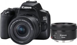 Canon EOS 250D BK 18-55S+50 1.8S EU26  (3454C013)