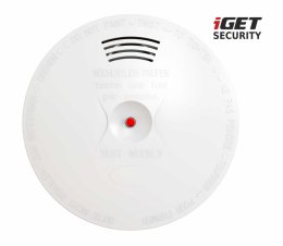 iGET SECURITY EP14 - bezdrát. senzor kouře, norma EN14604:2005, samostatný nebo pro alarm M5  (EP14)